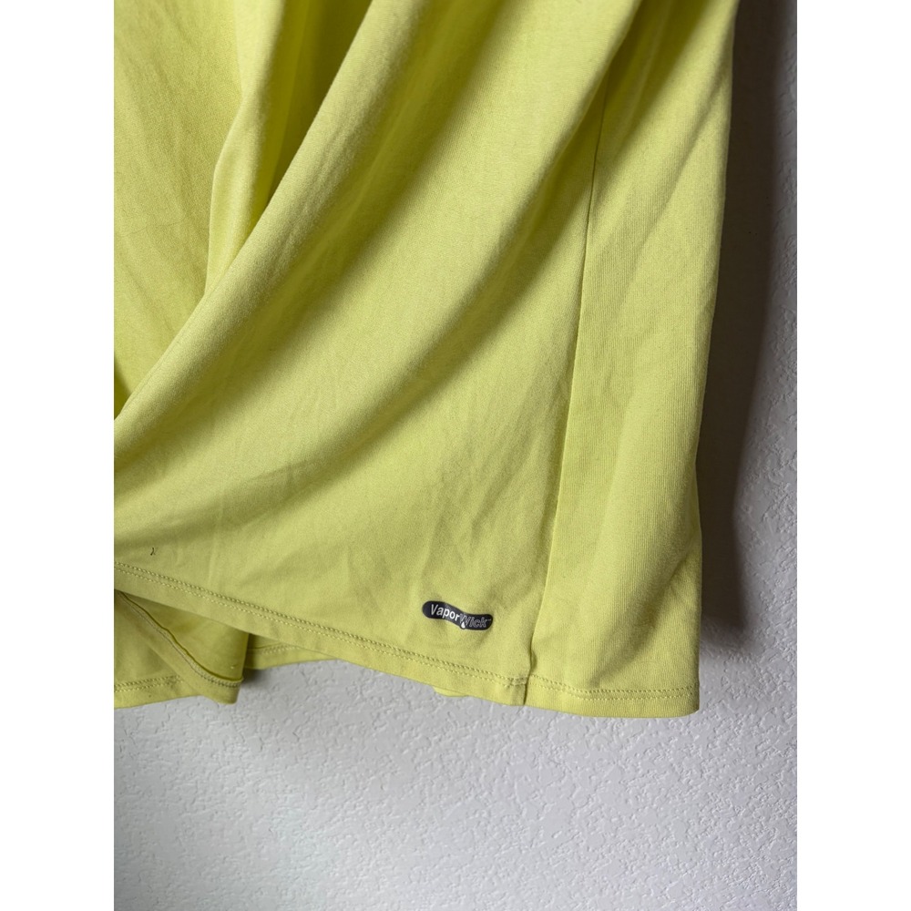The North Face Womens Lime Yellow‎ Short Sleeve Logo Graphic T-Shirt Large L - Picture 4 of 4